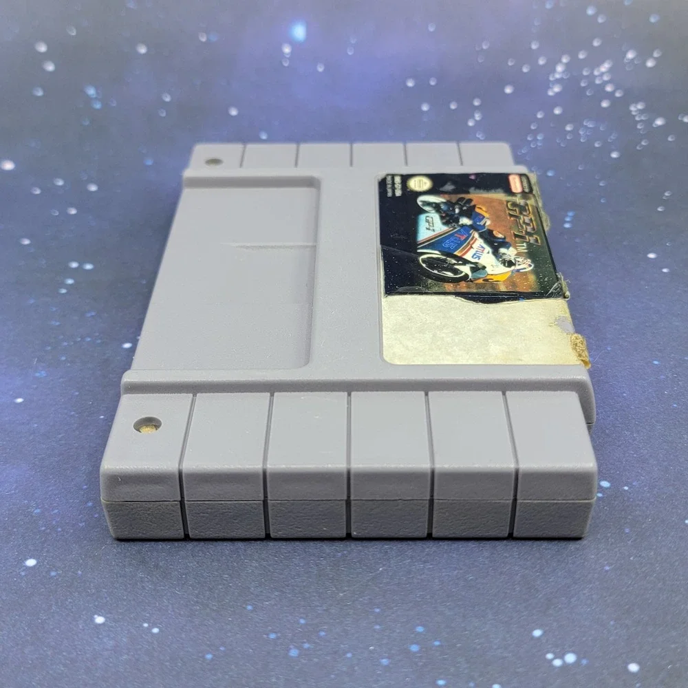 GP-1 Nintendo Super NES SNES 1993 Racing Game Cartridge SNS-G7-USA Atlus